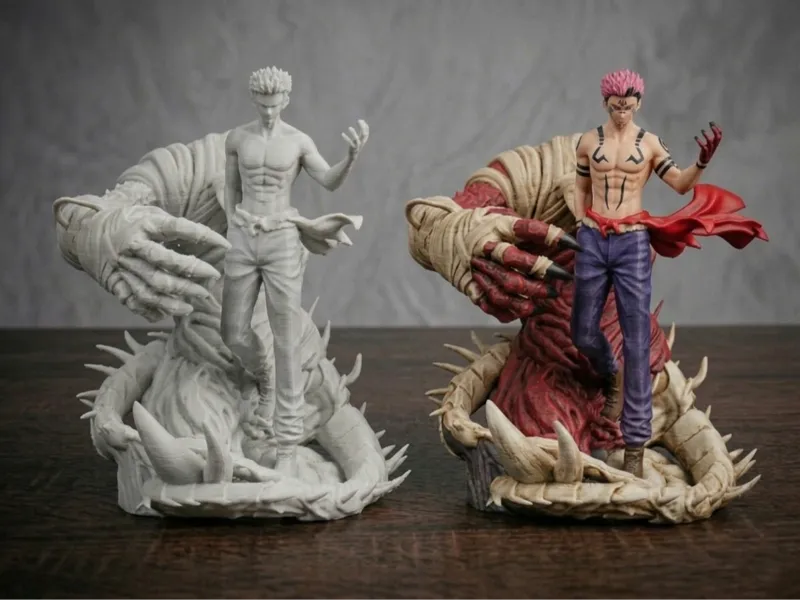 Ryomen Sukuna Collectible - Optimized for Painting