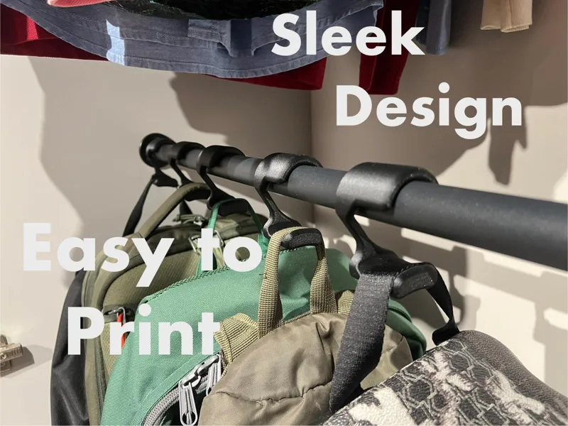 Aesthetic backpack hanger