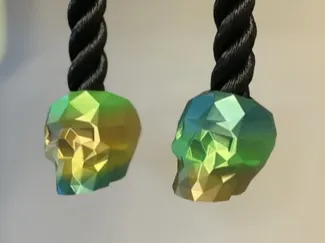 Skull Attachment for Tricep Rope