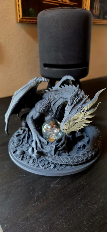 Accesorio de iluminación decorativa: DRAGONHEART — Eternal Flame Lamp — vista de referencia 3