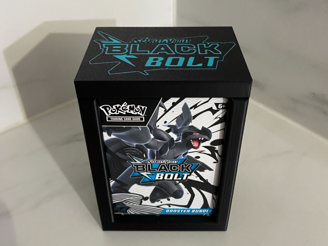 pokemon booster bundle protector Black Bolt