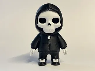 cute urban skeleton