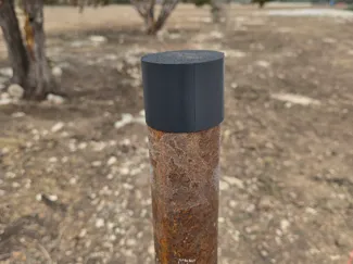 2 3/8" Pipe Cap