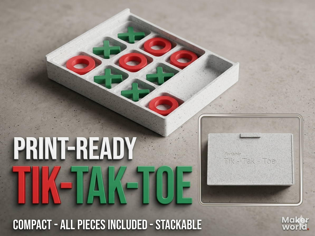 Portables, kleines Tik Tak Toe Spiel 