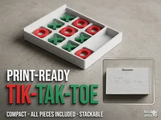 Portables, kleines Tik Tak Toe Spiel