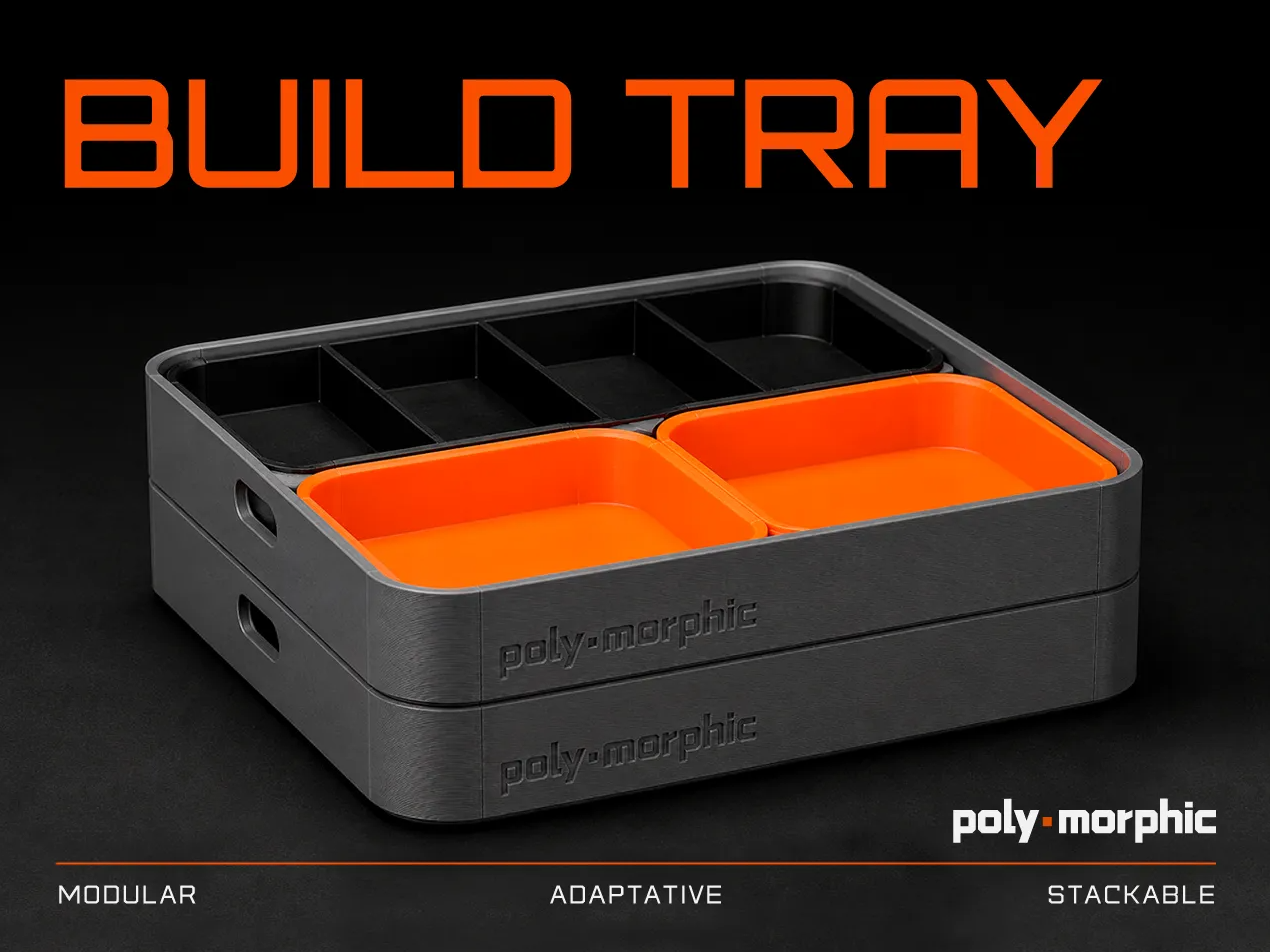 Build Tray — Modular Organizer. - 1