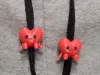 Happy heart hoodie drawstring