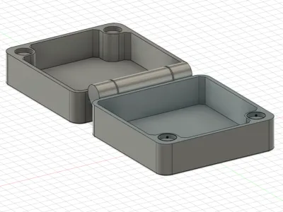 Guitar Pick box - print in place