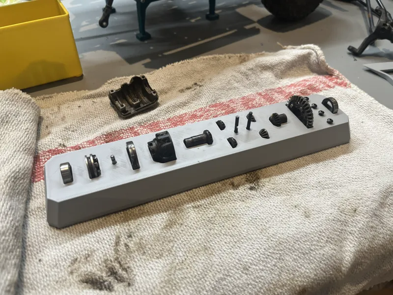 TRX4 stand for differential (exploded)