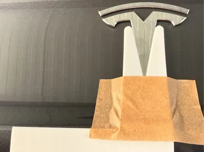 Tesla Model 3 Trunk Badge & Emblem Alignment Jig