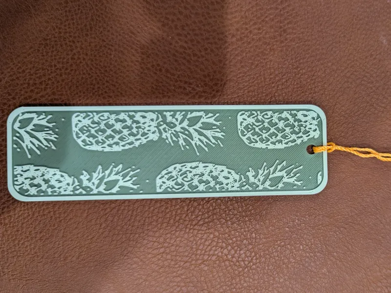 Pineapple Bookmark