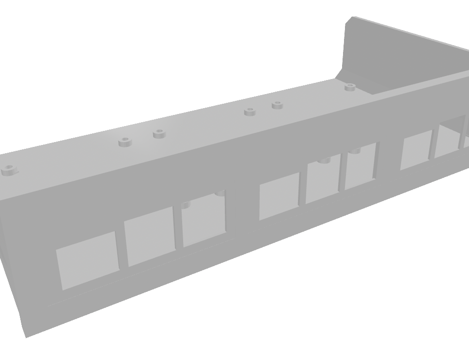 OpenRack 1U Raspberry Pi 3 & 5 x3 Insert