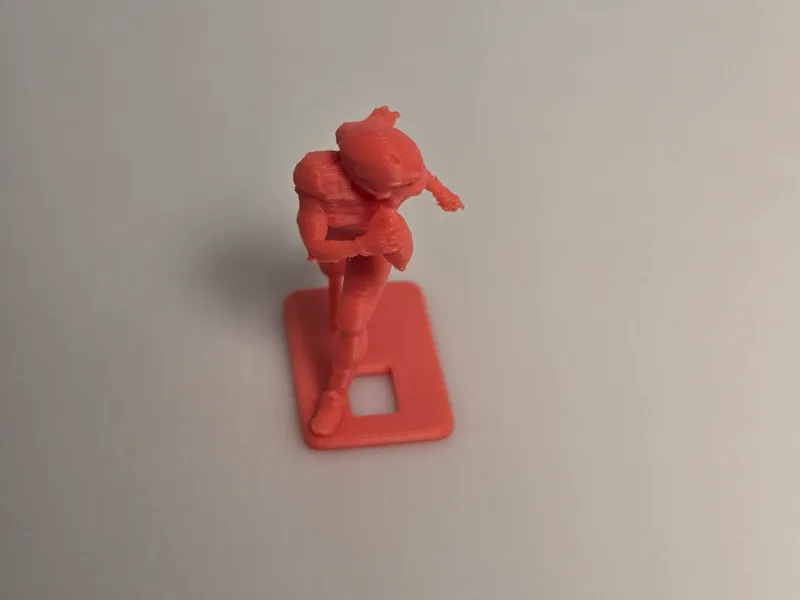Electric Football Female Quarterback Figure
