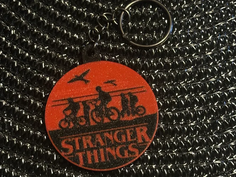 Portachiavi Stringer Things