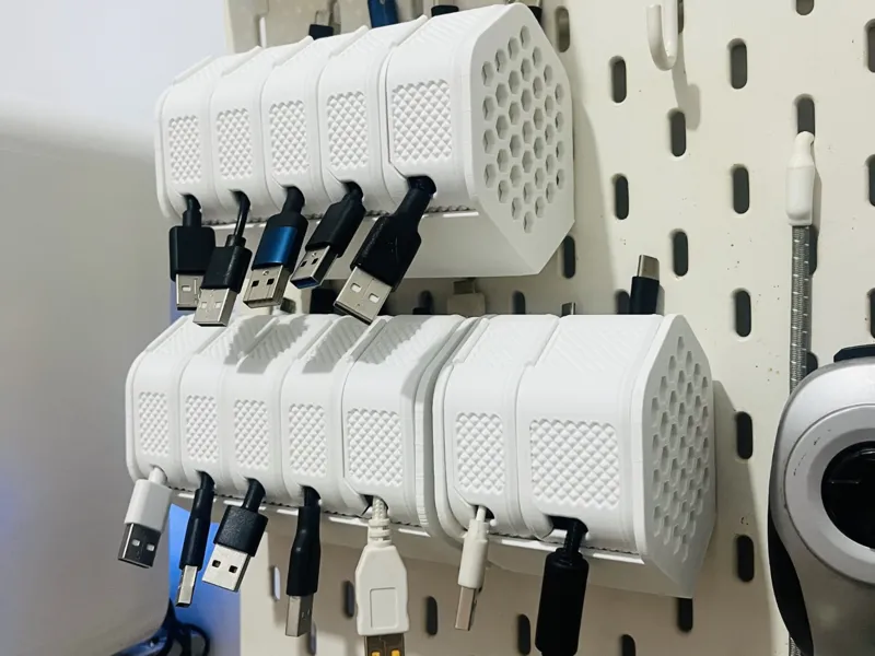 Modular Parametric Storage Box for Cable Winder