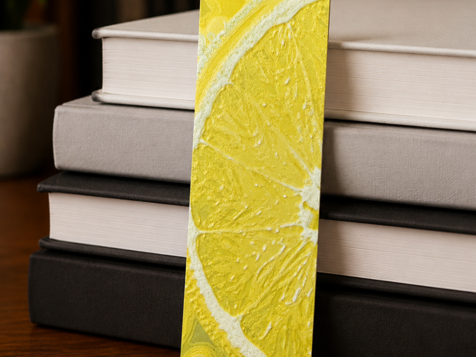 Lemon Slice – Bookmark (50 x 150mm)