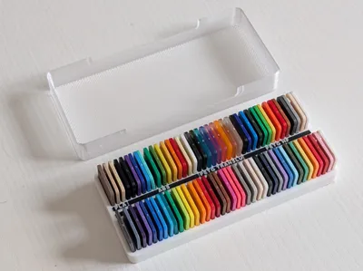Bambu Lab Swatch Organizer with Lid - 80 Swatches