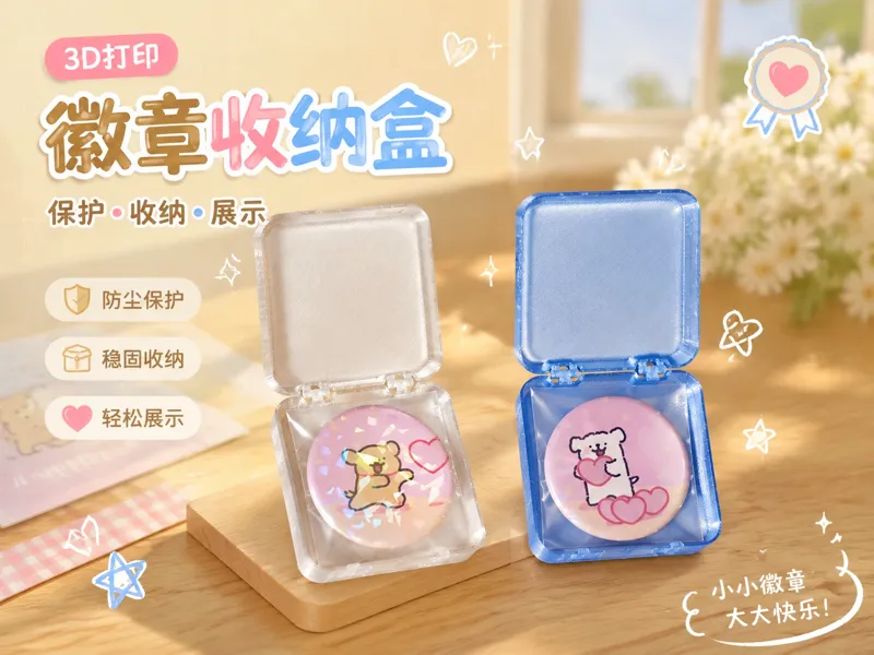 徽章吧唧 收纳盒
