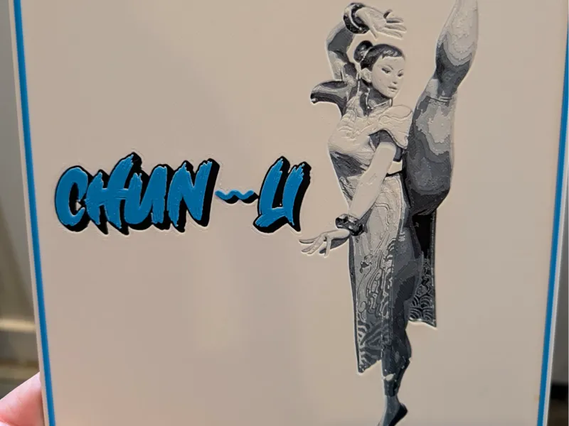 Street Fighter 6 - Chun-Li Colour Pop Hueforge