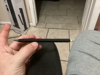 infinity/eternity pen tip holder with eraser