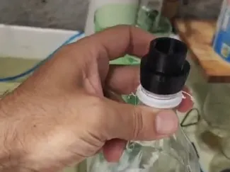 Adapitador de garrafa pet para 3/4 4 unidades