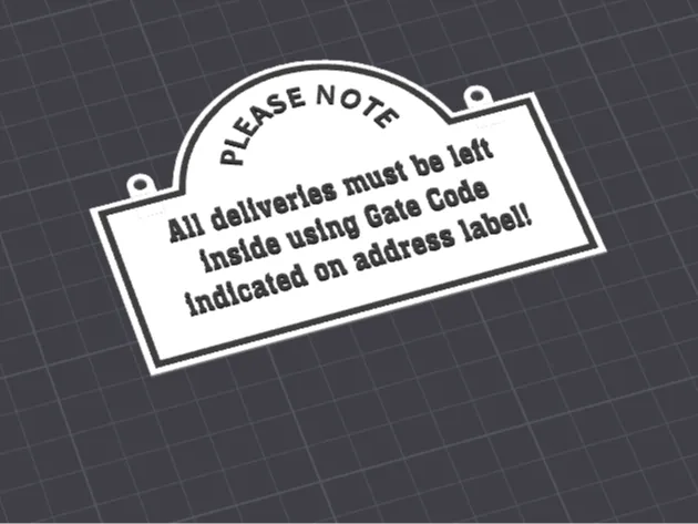 Package Sign