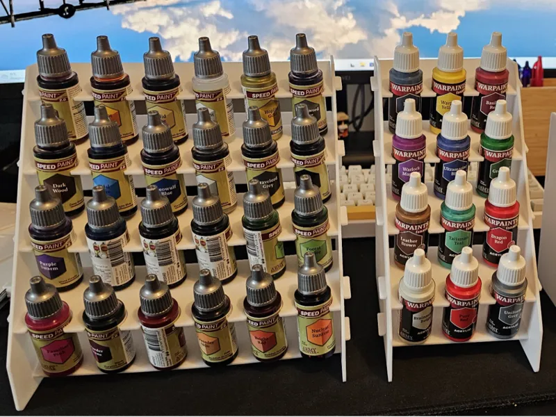 Army Painter/Vallejo Paint Rack - Multiple Sizes