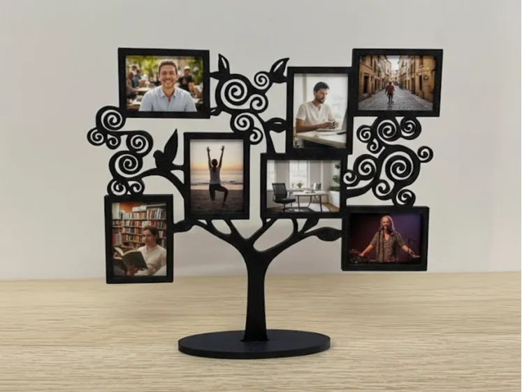 Arbre à photos de famille