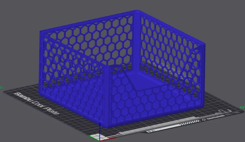 Stackable Organizer Bin Hex V1