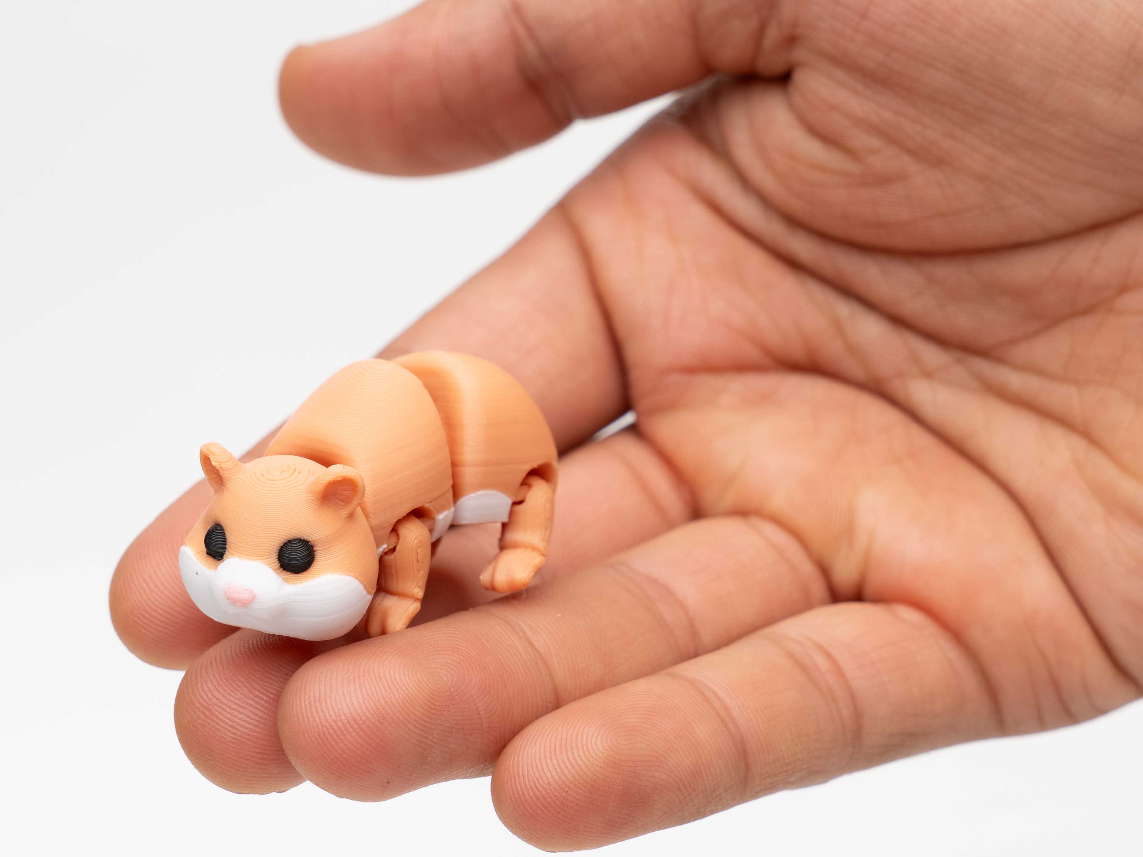 Miniatura 1 do modelo 3D Flexible Hamster 