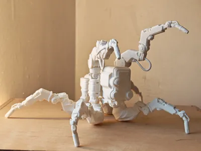 Militech Flathead Bot from Cyberpunk 2077