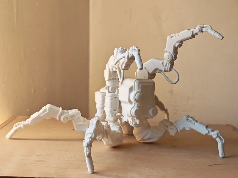 Militech Flathead Bot from Cyberpunk 2077