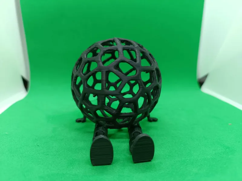 Articulated Flexi Legs Ball Voronoi