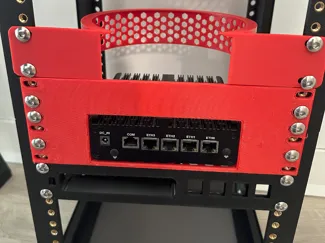 Mini pc Topton n100 shelf - 2U 10" rack 