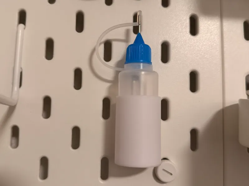 Ikea Skadis Bottle Holder (IPA, Isopropanol) 25mm