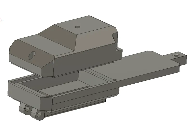 Rlaarlo Gladiator ROG1 RC X10F(G) Receiver Tray