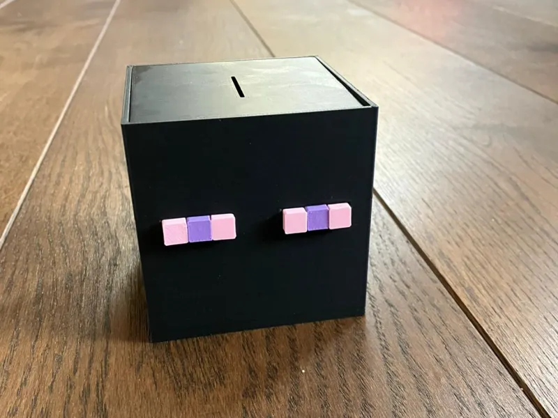 Enderman piggy bank