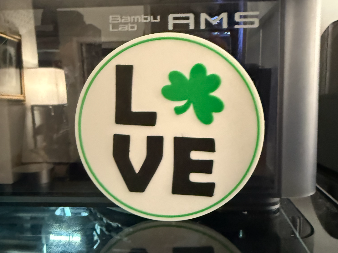 LOVE ST. PATTY'S DAY - COASTER