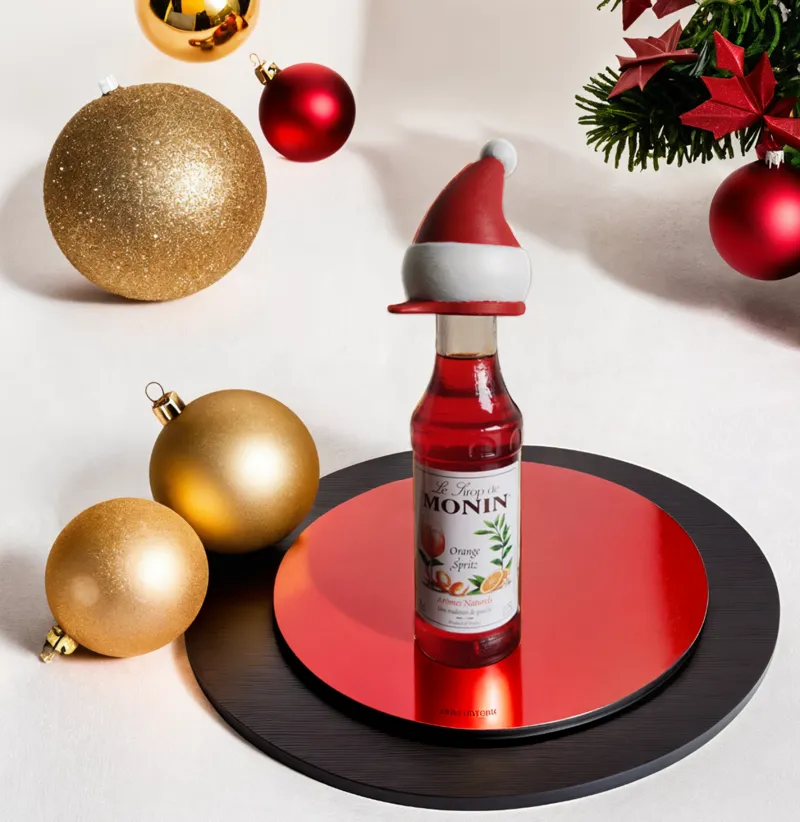 Christmas twist-off bottle and can opener