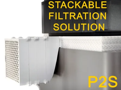 P2S Ventilation & Filtration (NO AMS/NO SOLDERING)