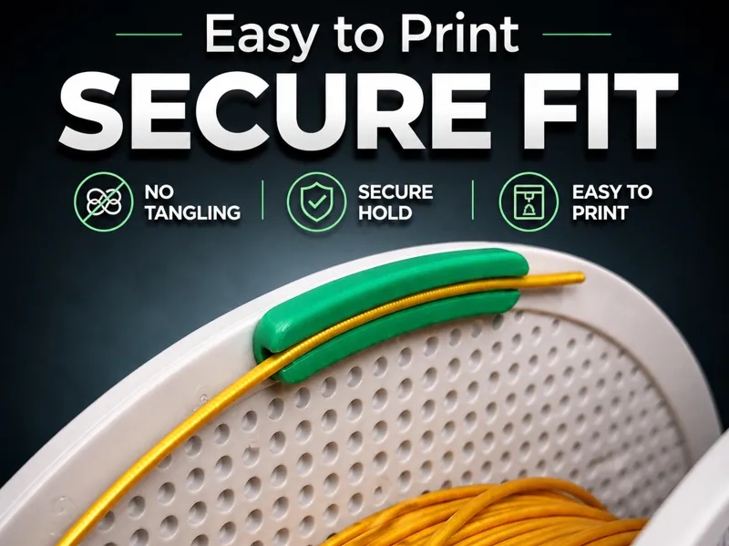 Filament Clip Bambulab -Secure Fit | Easy to Print