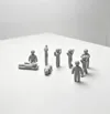 Print all on a single plate, adjust supports, improve printing efficiency