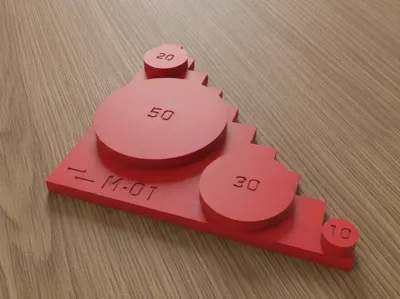 Filament sinkage rate calibration mean test | 40min Fast and Precise