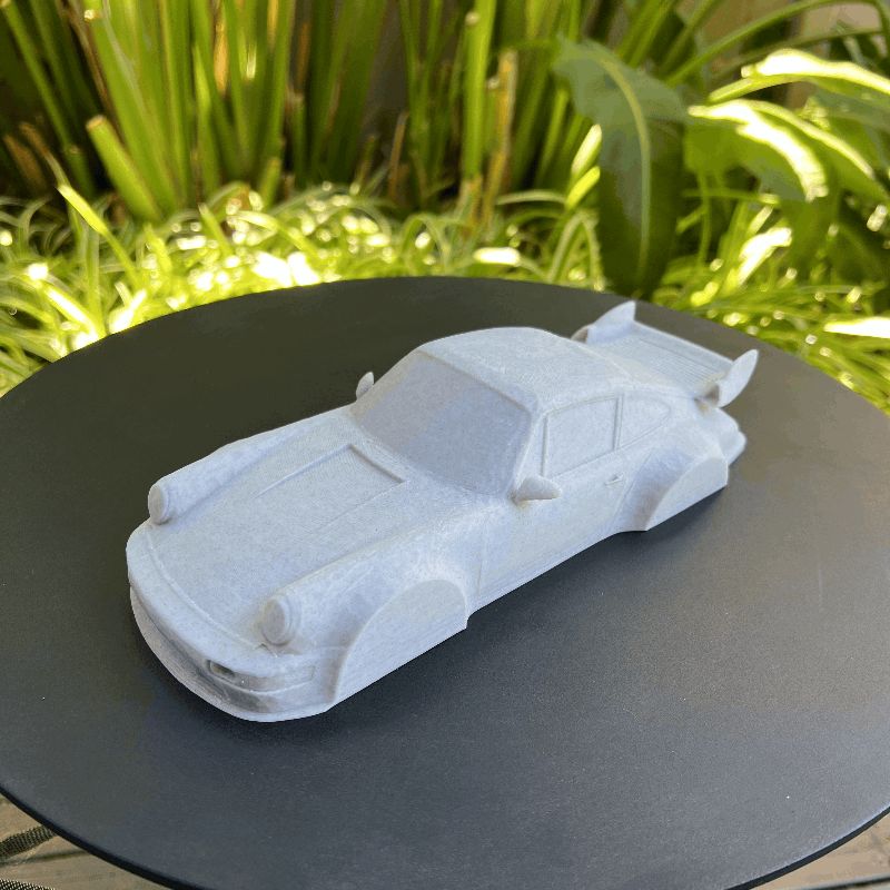 Porsche 911 964 Turbo Tabletop Model