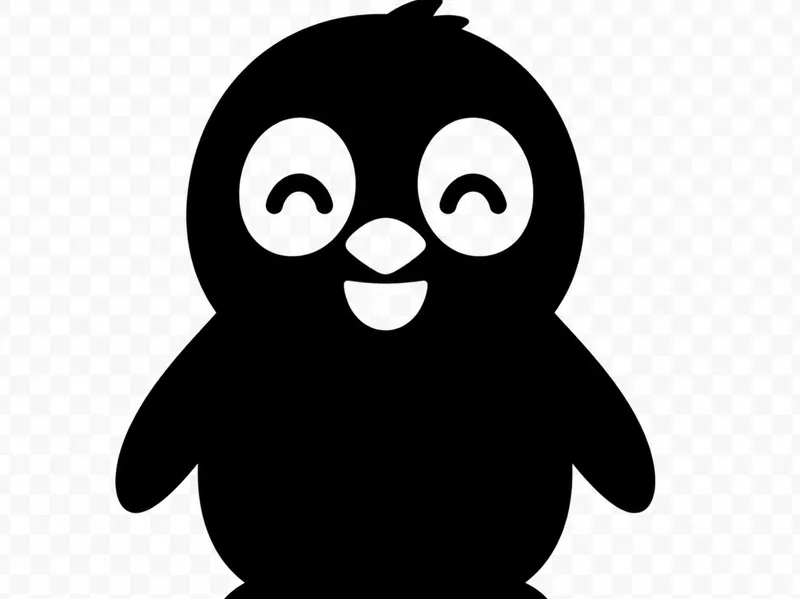 PINGUIM - Bichinhos Articulados para Chaveiro