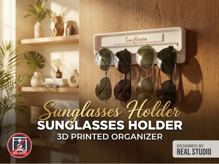 sunglasses wall rack