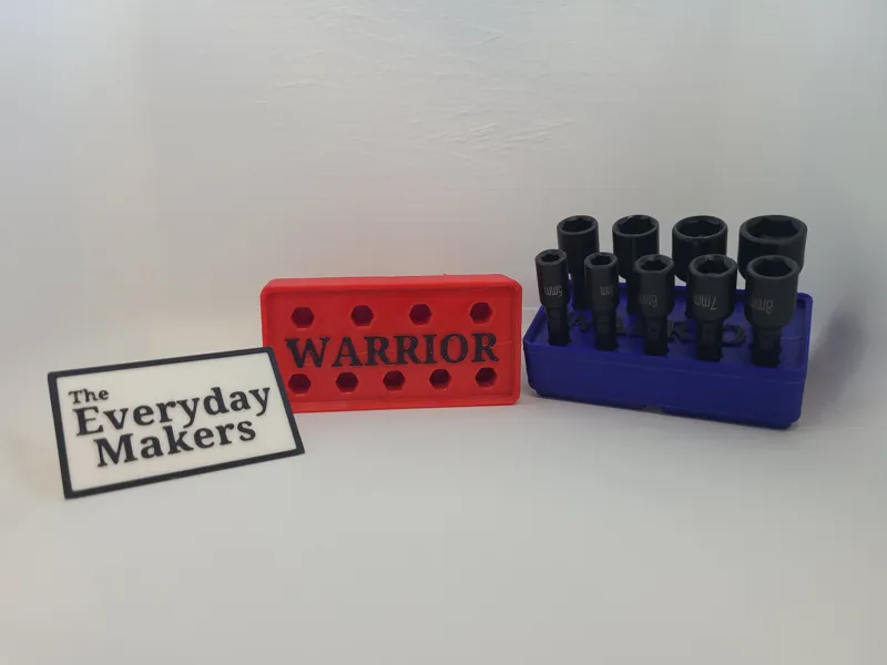 Harbor Freight Warrior Nut Driver Gridfinity