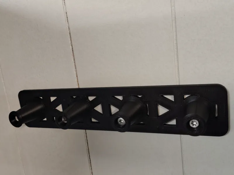 Coat hanger (semi hidden screws)