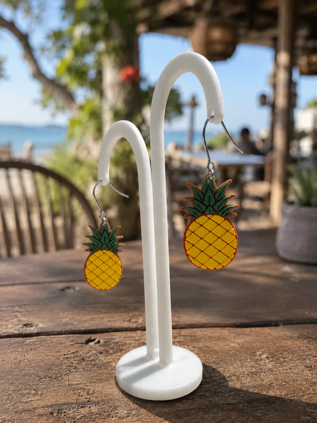 Pineapple Earrings view 3
