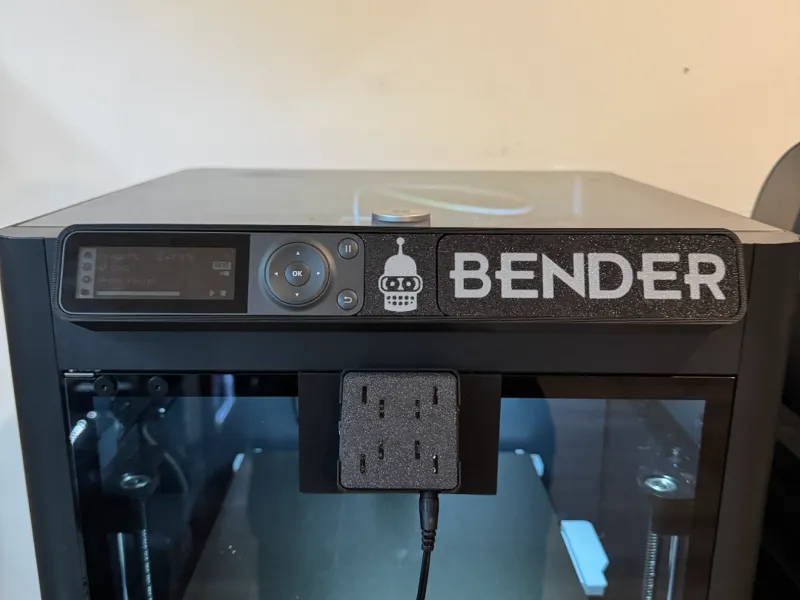 BENDER Bu Name Plate